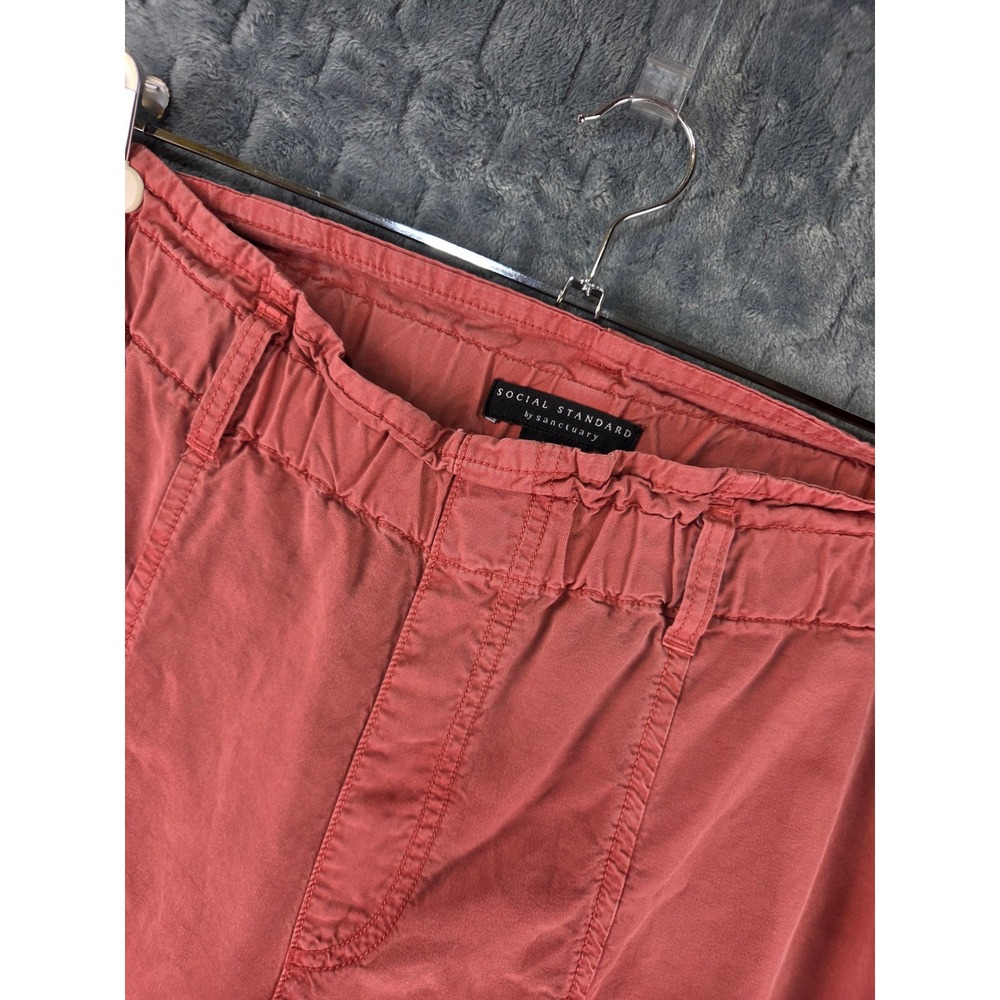 Social Standard by Sanctuary XXL Terracotta Tencel Paperbag Waist Jogger Pants